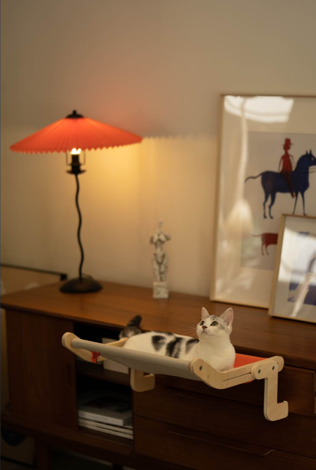 Sleek Window Lounge for Big Cats
