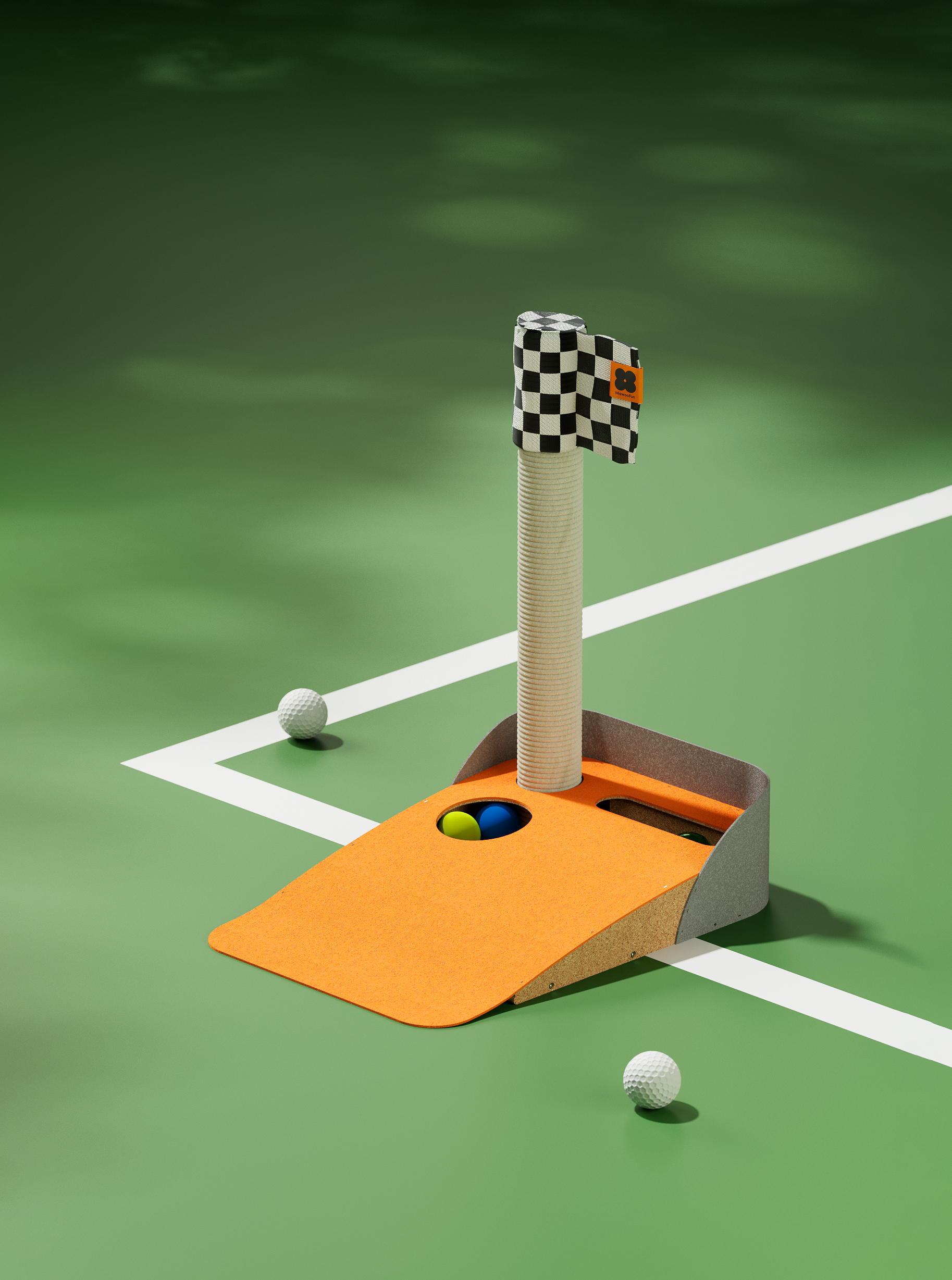 Mini Golf Cat Scratcher